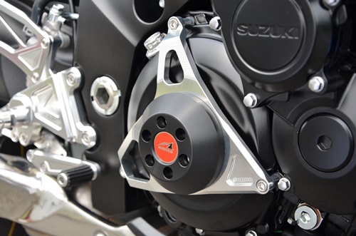 GSX-S1000/F レーシングスライダー フレーム Φ60 AGRAS（アグラス） メーカー在庫あり スピードラ SPEEDRA リアアクスルスライダー 15年